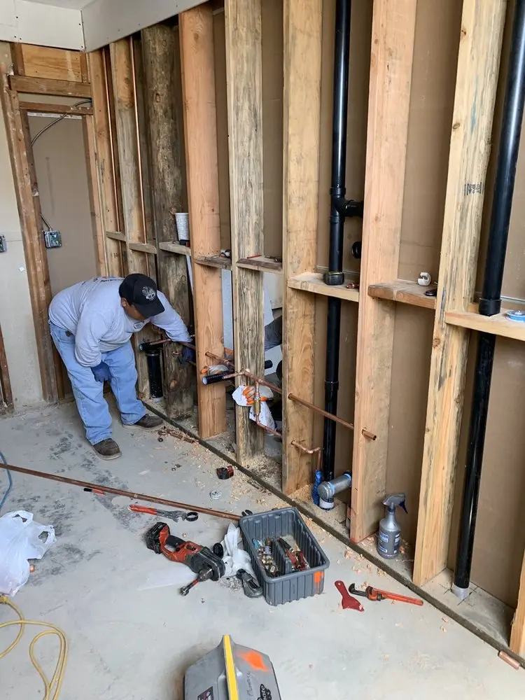 Commercial rough-in plumbing for Water Heater Replacement in Jensen Beach